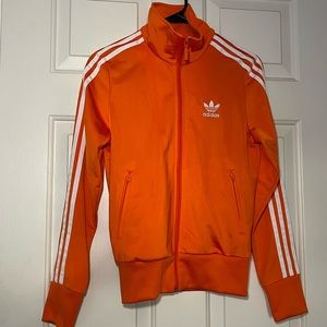 Adidas Jacket Firebird Track Top Sports Jacket Orange